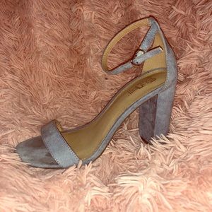 Light Blue Mule / Platform Style Heel